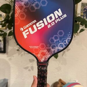 Gamma Fusion 2.0 Plus Paddle - Red and Blue